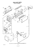 ICE MAKER Diagram and Parts List for ET20RMXTF01  Whirlpool Refrigerator