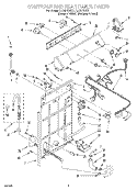 Part Location Diagram of WP3948850 Whirlpool Timer