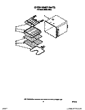 OVEN LINER Diagram and Parts List for KEBI241WBL1  KitchenAid Wall Oven