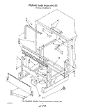 FRAME AND TANK Diagram and Parts List for 4KUDP220T3  KitchenAid Dishwasher