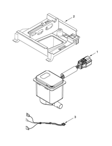 Pump Parts Diagram and Parts List for KUIO18NNZS1  KitchenAid Ice Maker