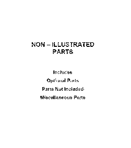 Optional parts Diagram and Parts List for WFC315S0JS0  Whirlpool Range