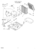 Part Location Diagram of 1168809 Whirlpool HARNS-WIRE