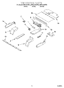 TOP VENTING, OPTIONAL Diagram and Parts List for KEBC208HBT3  KitchenAid Wall Oven