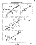 Part Location Diagram of 310806 Whirlpool Harness, Wiring (Oven)