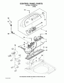 Part Location Diagram of WPW10328039 Whirlpool Wiring Harness