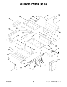 Part Location Diagram of W11750312 Whirlpool PANEL-CBNT