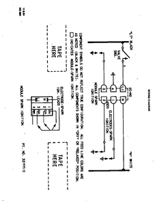 Wiring Diagram Diagram and Parts List for 1195*1A  Roper Cooktop