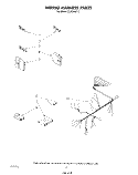 WIRING HARNESS Diagram and Parts List for DU1099XT1  Whirlpool Dishwasher