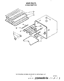 UNIT Diagram and Parts List for KEMI371TBL3  KitchenAid Microwave Oven Combo