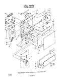 DOOR Diagram and Parts List for DP8700XTN1  Whirlpool Dishwasher