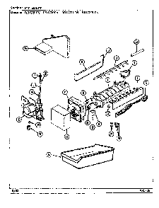 05 - Ice Maker Diagram and Parts List for RB172PFA  Whirlpool Refrigerator