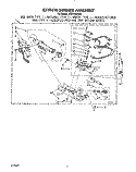 4319410 BURNER Diagram and Parts List for LGR3422AW0  Whirlpool Dryer