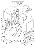 Part Location Diagram of 3369527 Whirlpool Access Panel