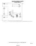 MISCELLANEOUS , LITERATURE AND OPTIONAL Diagram and Parts List for LA6680XPW0  Whirlpool Washer