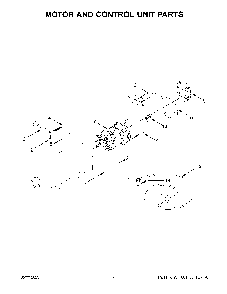 Motor And Control Unit Parts Diagram and Parts List for KSM150PSLCA5  KitchenAid Mixer