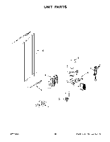 Part Location Diagram of W11361031 Whirlpool BRACE