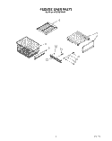 FREEZER LINER Diagram and Parts List for KSSS36DAW01  KitchenAid Refrigerator