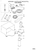 OPTIONAL Diagram and Parts List for ACM184XA0  Whirlpool Air Conditioner