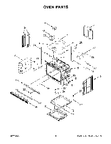 Oven Parts Diagram and Parts List for KOSE507ESS21  KitchenAid Wall Oven