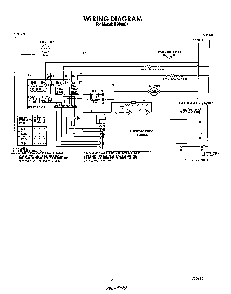 Wiring Diagram Diagram and Parts List for B9608*4  Roper Range