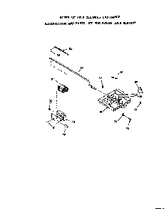 Power Lock Diagram and Parts List for 1393*0A  Roper Range
