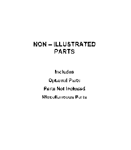 Optional parts (not included) Diagram and Parts List for YWED7120HC0  Whirlpool Dryer