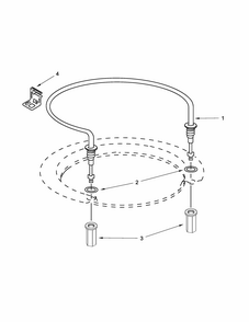 Heater Parts Diagram and Parts List for 66517159K214  Kenmore Dishwasher