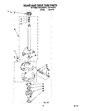 BRAKE AND DRIVE TUBE Diagram and Parts List for TAWL650BN1  Estate Washer