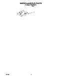 MISCELLANEOUS, LIT/OPTIONAL Diagram and Parts List for DP920QWDB2  Whirlpool Dishwasher