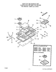 Part Location Diagram of 331736 Whirlpool Installation manual