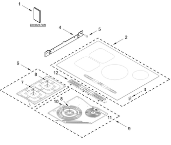 Part Location Diagram of W11721952 Whirlpool Owners Manual