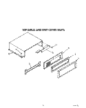 TOP GRILLE AND UNIT COVER Diagram and Parts List for KSSS36DWW02  KitchenAid Refrigerator