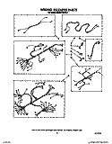 WIRING HARNESS Diagram and Parts List for KEBS276WBL2  KitchenAid Wall Oven