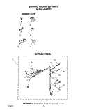 WIRING HARNESS Diagram and Parts List for LA9300XTG1  Whirlpool Washer
