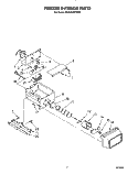 Part Location Diagram of 1123504 Whirlpool WIRING ASSEMBLY, ICE DISPENSER
