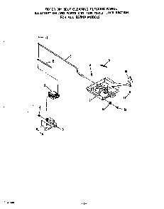 Power Lock Diagram and Parts List for 2276*1A  Roper Range