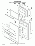 Part Location Diagram of LW10371931 Whirlpool DOR-FIP Stainless Steel