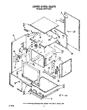 UPPER OVEN, OPTIONAL Diagram and Parts List for KEBI271XBL2  KitchenAid Wall Oven