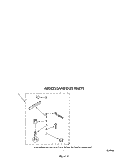 MISCELLANEOUS Diagram and Parts List for LA5610XTN0  Whirlpool Washer