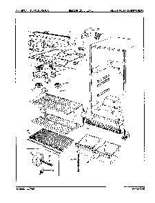 03 - Fresh Food Compartment Diagram and Parts List for RB15HA1AF  Whirlpool Refrigerator