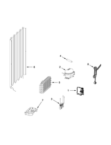 Part Location Diagram of W10720016 Whirlpool Thermofuse and bimetal