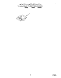 MISCELLANEOUS Diagram and Parts List for GU980SCGZ0  Whirlpool Dishwasher