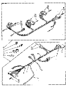 Wiring Harness Diagram and Parts List for LA9800XSN2  Whirlpool Washer