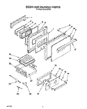 Part Location Diagram of 816954 Whirlpool Pan, Broiler