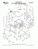 OVEN PARTS Diagram and Parts List for RBS277PVQ02  Whirlpool Wall Oven