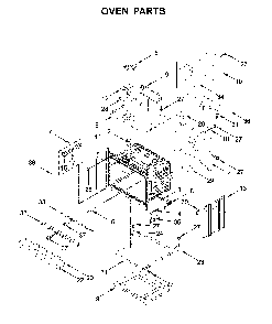 Oven parts Diagram and Parts List for WOD51EC0HW02  Whirlpool Wall Oven