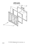SECTION Diagram and Parts List for RH0500RWW00  Roper Freezer