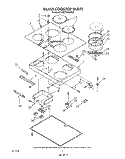 SECTION Diagram and Parts List for KECT305XAL0  KitchenAid Cooktop