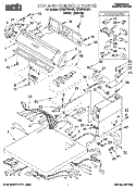 Part Location Diagram of 3399629 Whirlpool BUSHING, SNAP